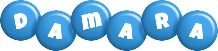 Damara candy-blue logo