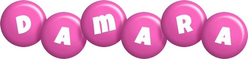 Damara candy-pink logo