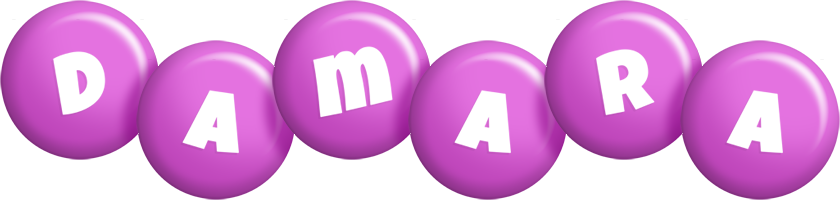 Damara candy-purple logo