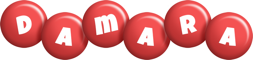 Damara candy-red logo