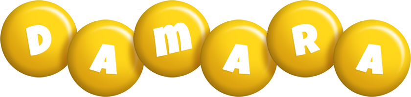 Damara candy-yellow logo