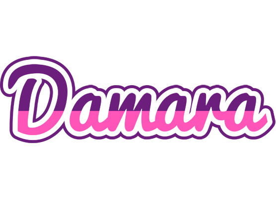 Damara cheerful logo