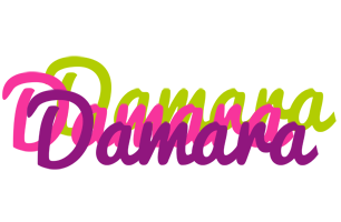Damara flowers logo