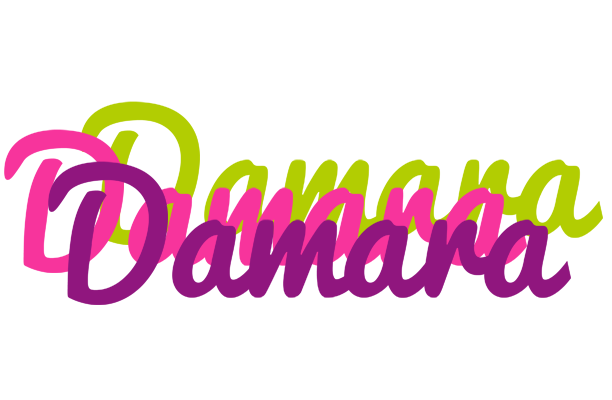 Damara flowers logo
