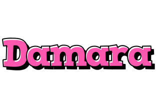 Damara girlish logo