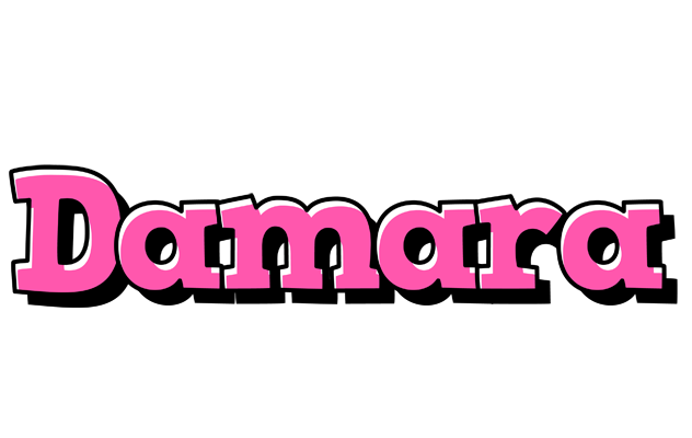 Damara girlish logo