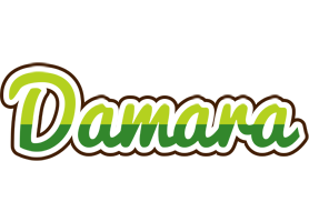 Damara golfing logo