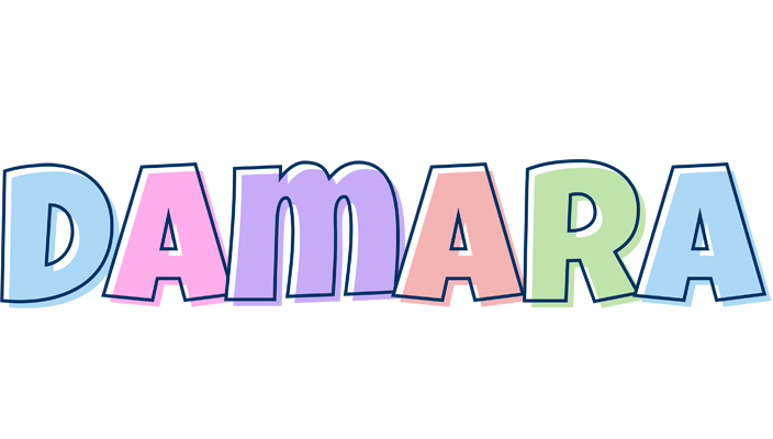 Damara pastel logo