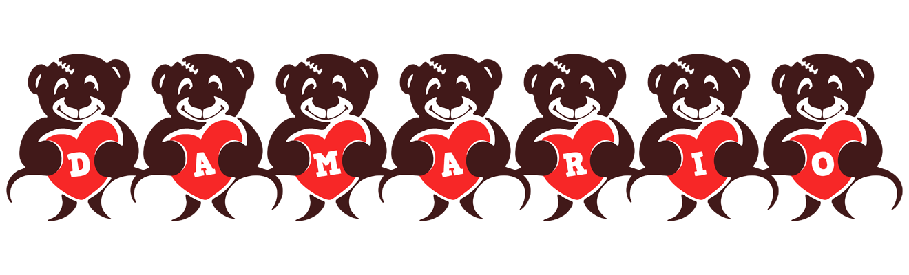 Damario bear logo