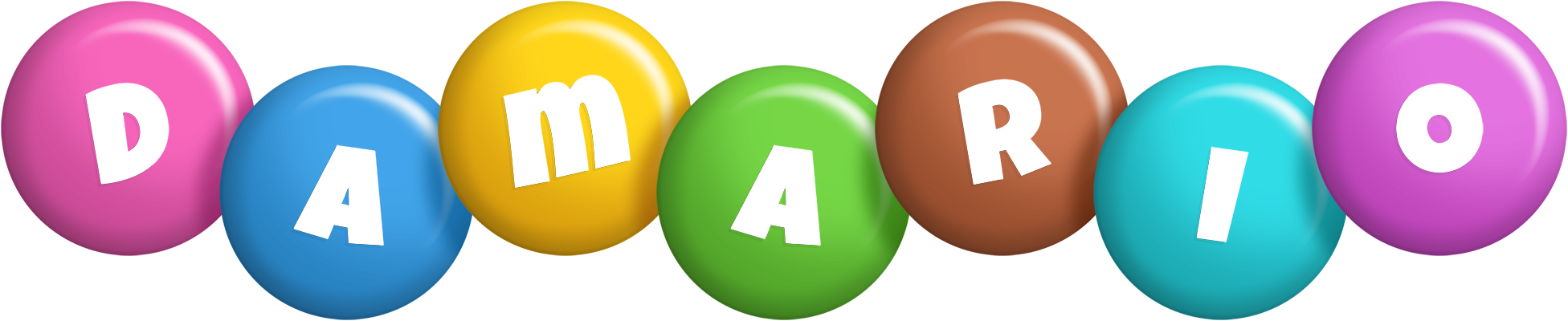 Damario candy logo