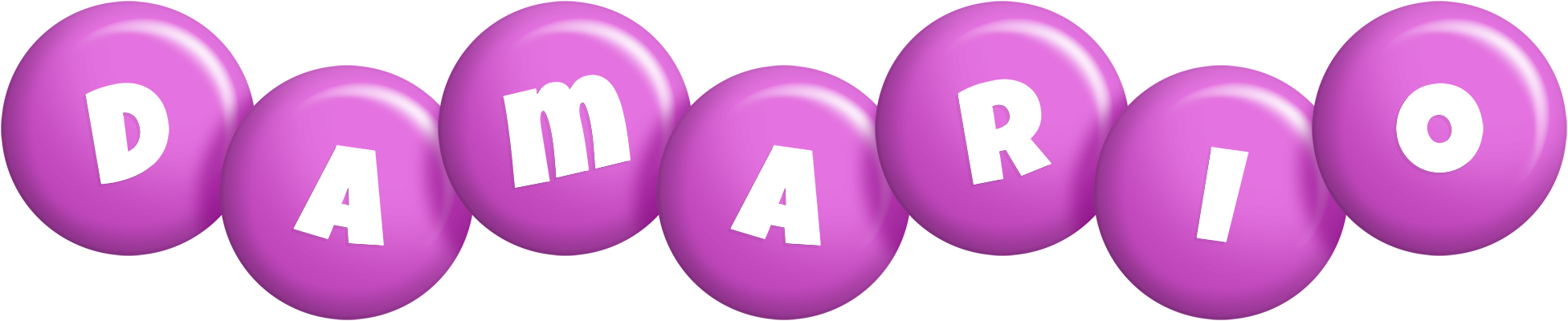 Damario candy-purple logo