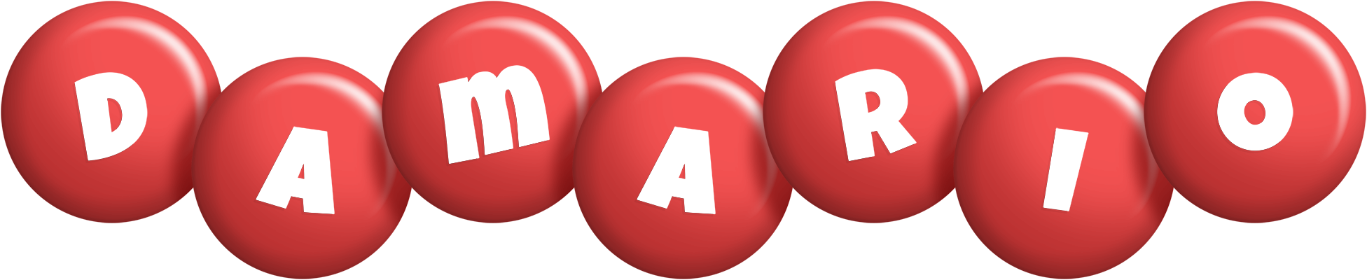 Damario candy-red logo