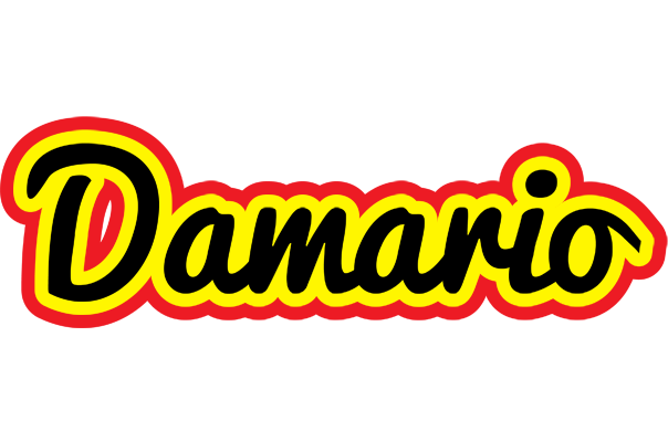 Damario flaming logo