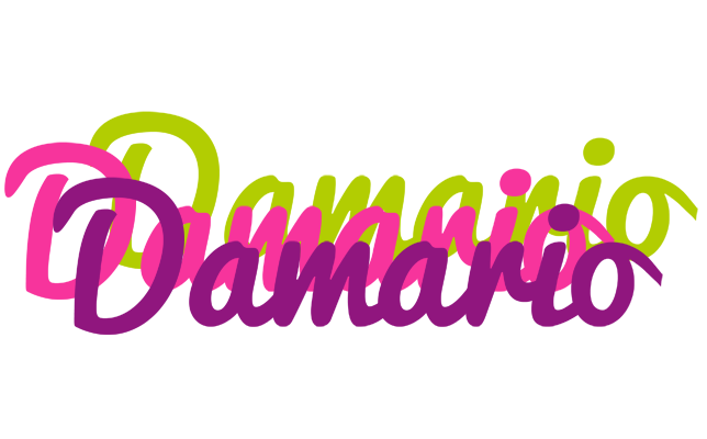 Damario flowers logo