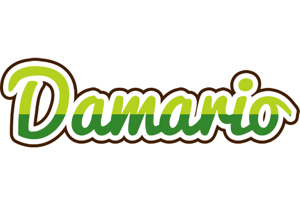 Damario golfing logo