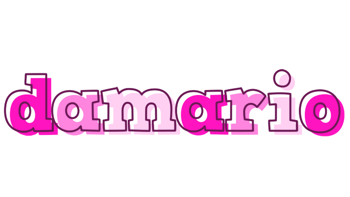 Damario hello logo