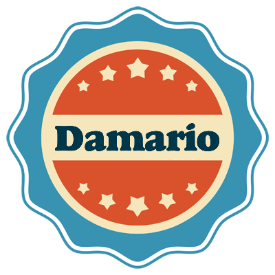 Damario labels logo