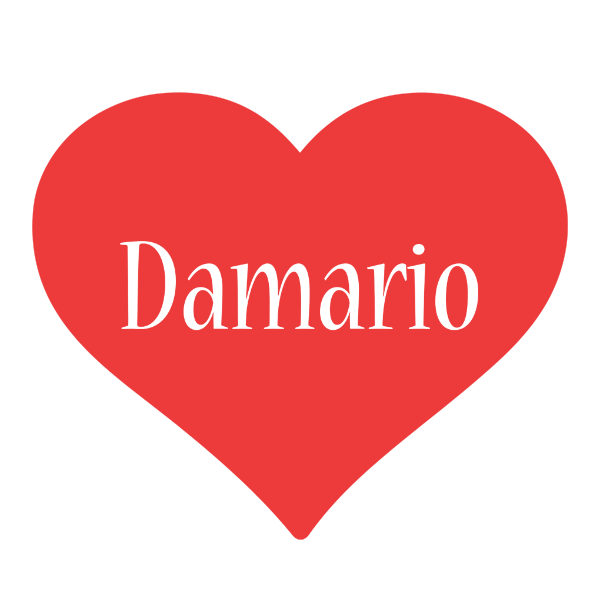 Damario love logo