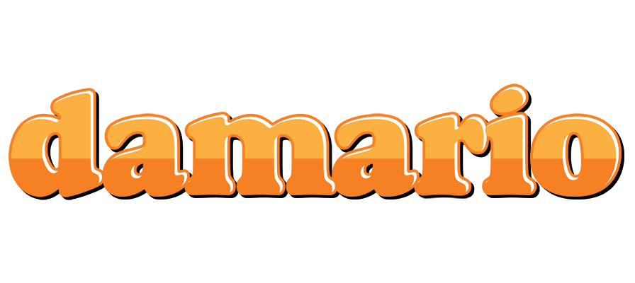 Damario orange logo