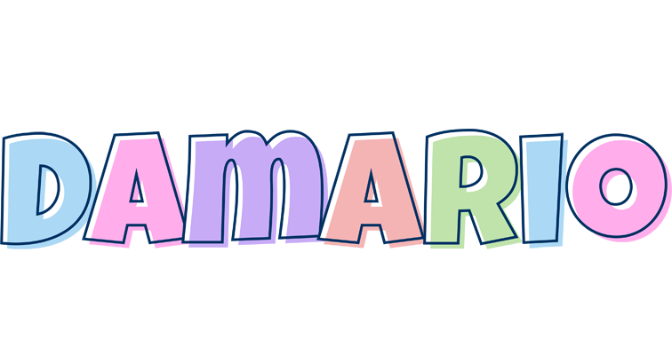 Damario pastel logo