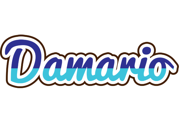 Damario raining logo