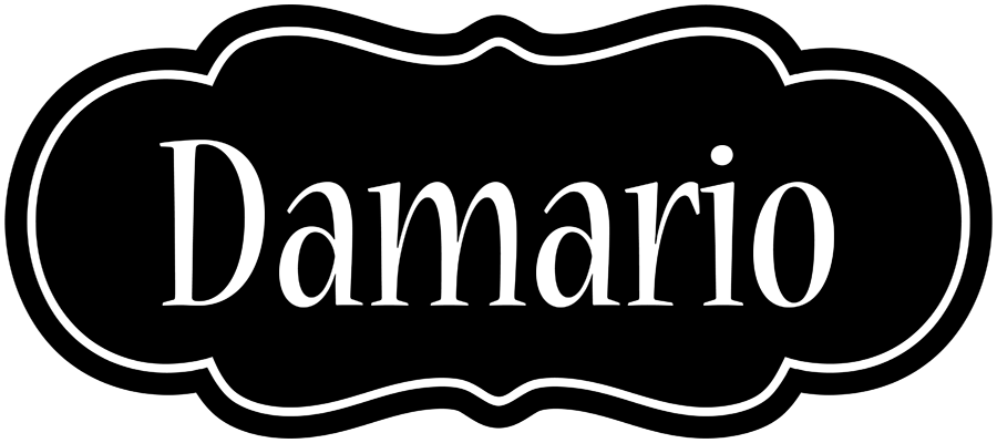 Damario welcome logo