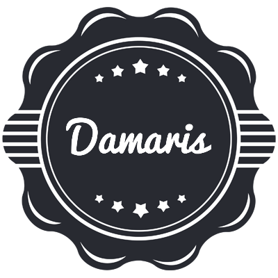 Damaris badge logo