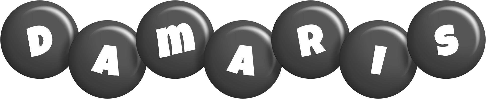 Damaris candy-black logo