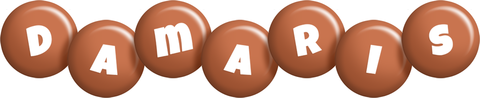 Damaris candy-brown logo