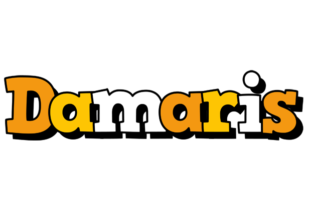 Damaris cartoon logo