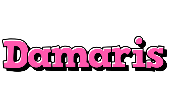 Damaris girlish logo