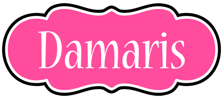 Damaris invitation logo