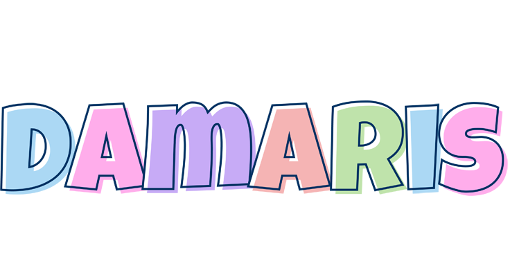 Damaris pastel logo