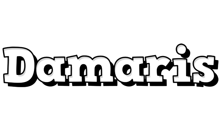 Damaris snowing logo