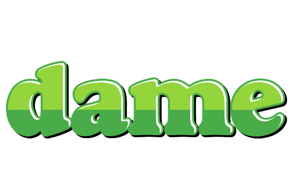 Dame apple logo