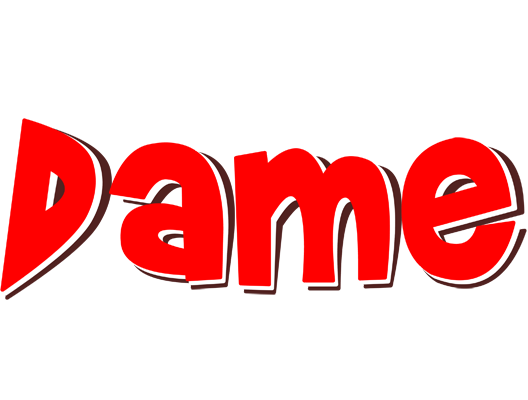 Dame basket logo