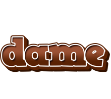 Dame brownie logo
