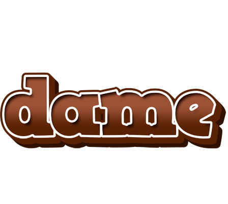 Dame brownie logo