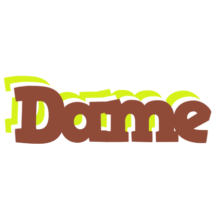 Dame caffeebar logo