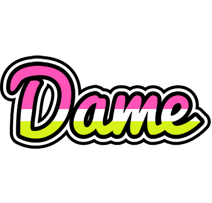 Dame candies logo