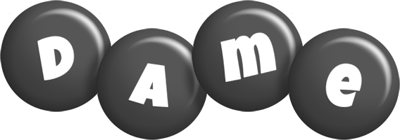 Dame candy-black logo