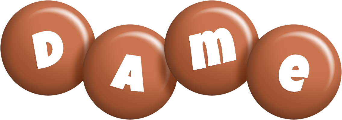 Dame candy-brown logo