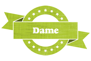 Dame change logo