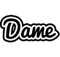 Dame chess logo