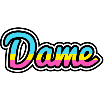 Dame circus logo