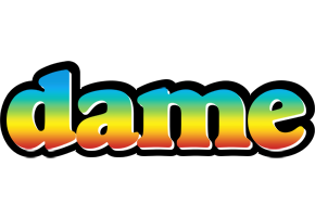 Dame color logo