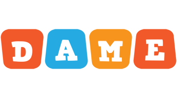Dame comics logo