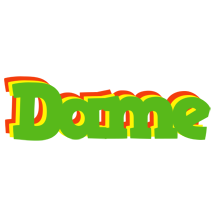 Dame crocodile logo