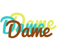 Dame cupcake logo