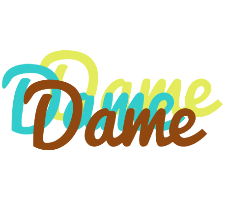 Dame cupcake logo